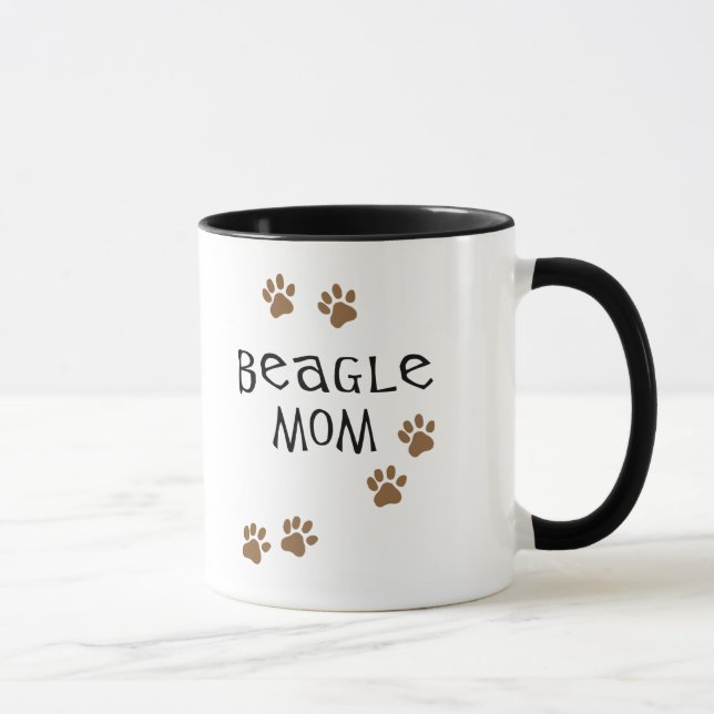 Beagle-Mama Tasse (Rechts)