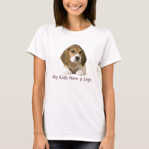 Beagle meine Kinder haben den 4 Bein-T - Shirt