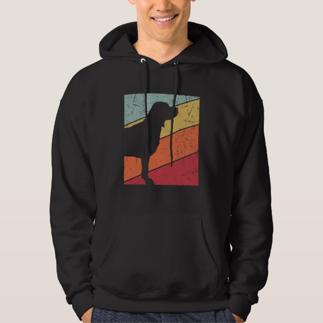 Beagle   Men Women  Beagle Dog Vintage Hoodie (Vorderseite)