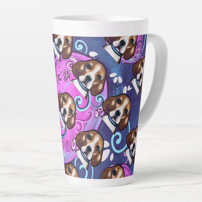 Beagle Milchtasse (Rechte Ecke)