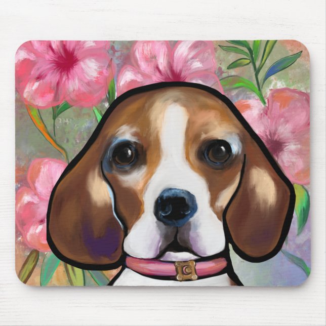 Beagle Mousepad (Vorne)