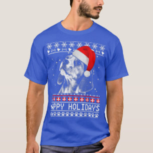 Beagle Niedlich Happy Holidays Weihnachtsweihnacht T-Shirt