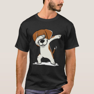 Beagle Niedlicher Dabbing T - Shirt Funny Dab Danc