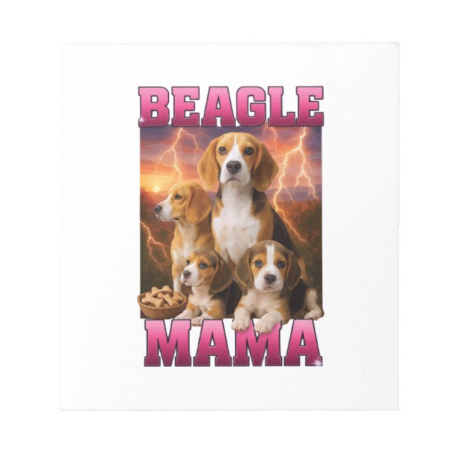 Beagle  notizblock (Vorderseite)