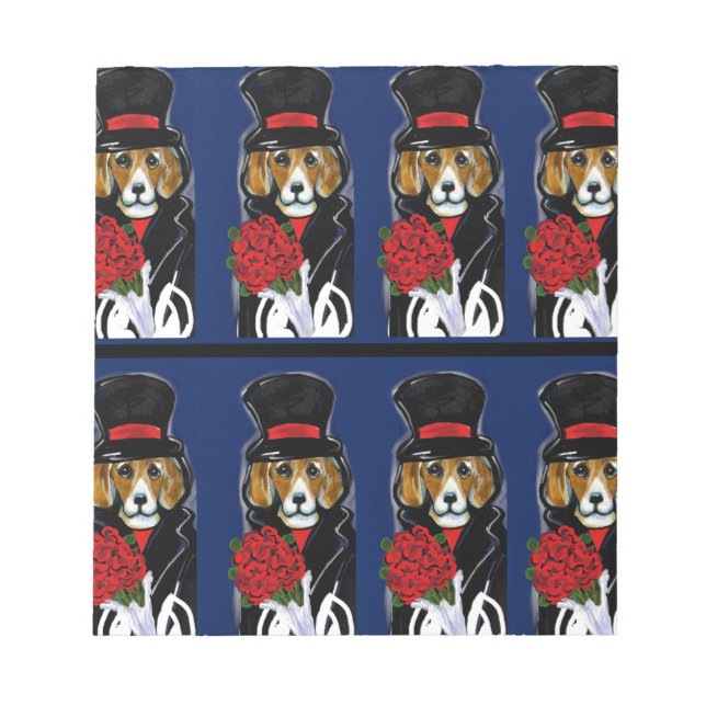 BEAGLE NOTIZBLOCK (Vorderseite)