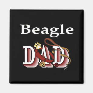 Beagle Papa Magnet