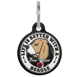 Beagle - Personalisiertes Leben ist besser mit ein Haustiermarke