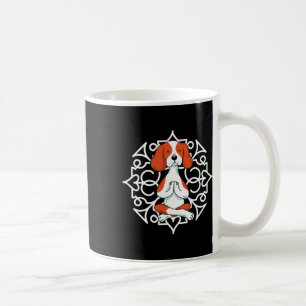 Beagle Pfoten Haustier Hund Yoga Praktiker meditie Kaffeetasse