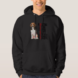Beagle Phantastisch Liebend Stark glücklich Selfle Hoodie