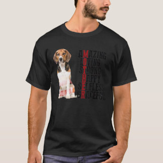 Beagle Phantastisch Liebend Stark glücklich Selfle T-Shirt