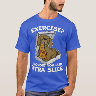 Beagle Pizza Walk Dog Eigentümer Lover Puppy 83 T-Shirt