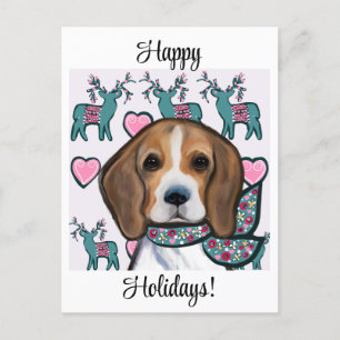 Beagle      postkarte