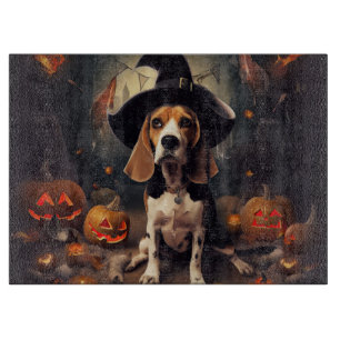 Beagle Pumpkins Halloween Beängstigend Schneidebrett