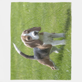 BEAGLE PUPPY FLEECEDECKE