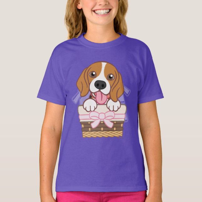 Beagle Puppy T - Shirt (Vorderseite)