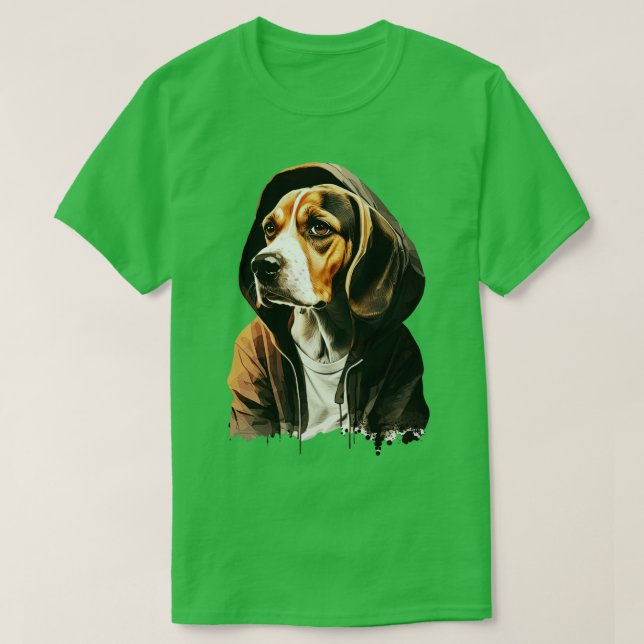 Beagle Rapper 1 T-Shirt (Design vorne)
