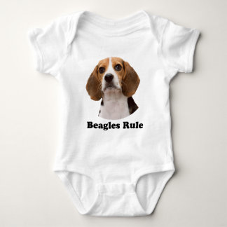 Beagle-Regel Baby Strampler