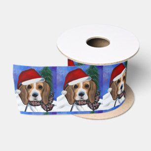 Beagle Satinband