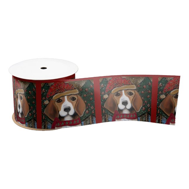 Beagle Satinband (Spule)