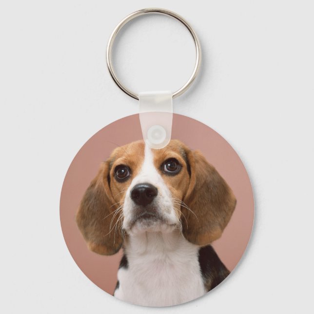 Beagle Schlüsselanhänger (Vorderseite)