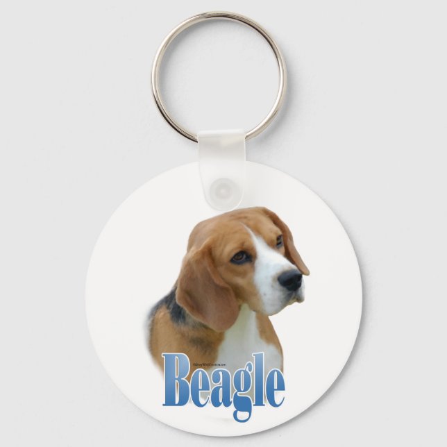 Beagle Schlüsselanhänger (Vorderseite)