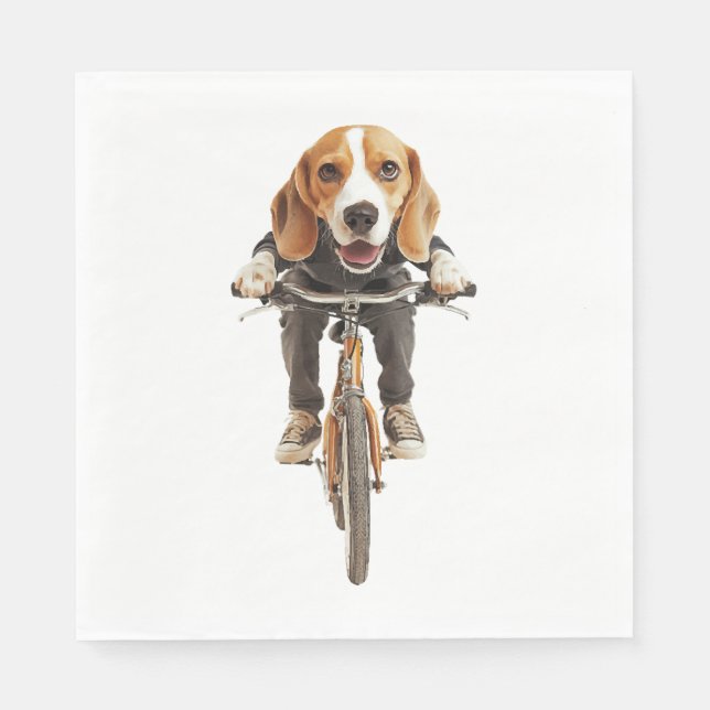 Beagle   serviette (Vorderseite)