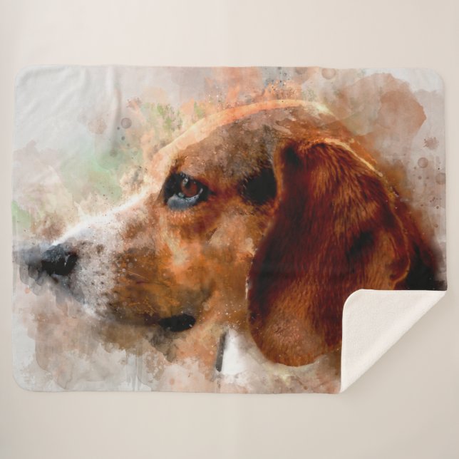 Beagle Sherpadecke (Vorderseite (Horizontal))
