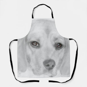 Beagle-Sketch-Multioplandruck Schürze