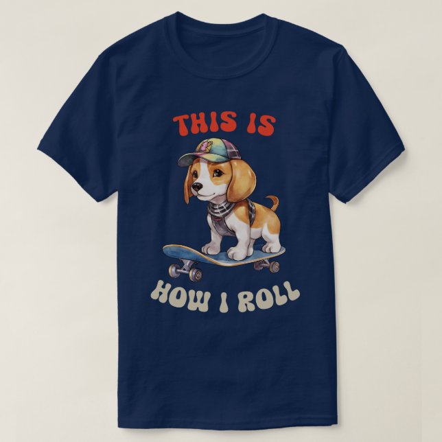 Beagle So nehme ich T-Shirt (Design vorne)