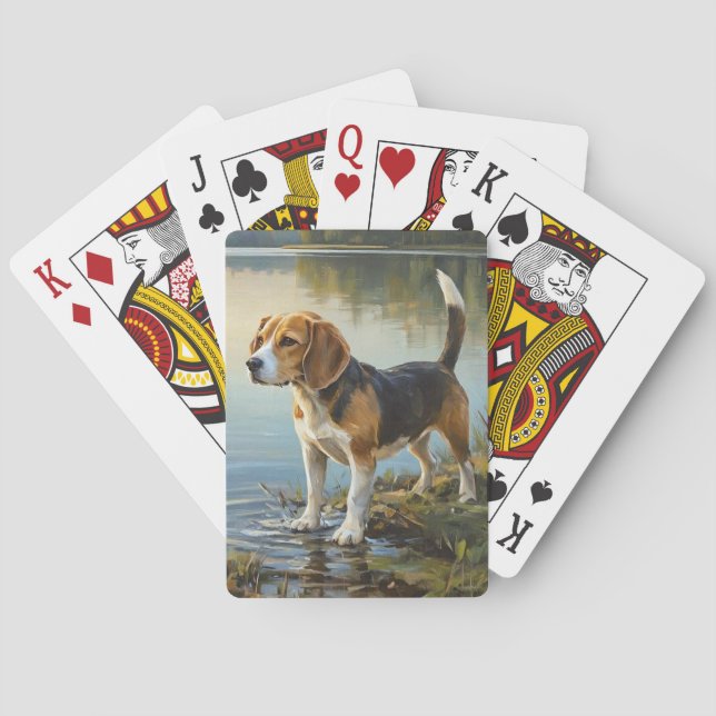 Beagle Spielkarten (Rückseite)