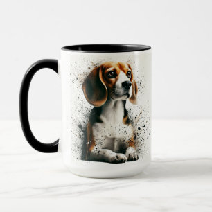Beagle Spritzer Kaffee Tasse Cup