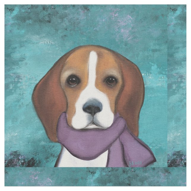Beagle Stoff (Nahaufnahme)