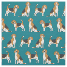 Beagle Stoff-PICK IHRE FARBE!