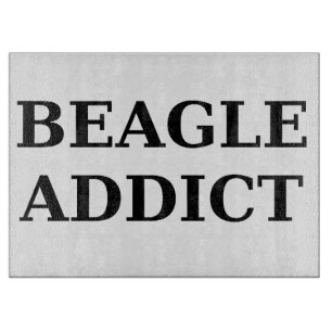 Beagle-Süchtig Schneidebrett