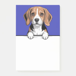Beagle Süß Guckender Hund Liebhaber Geschenke Schr Post-it Klebezettel