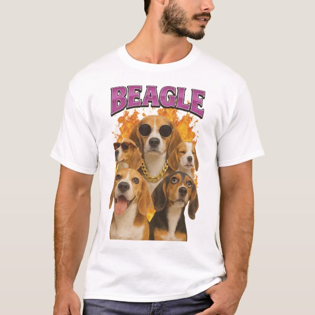 Beagle          T-Shirt (Vorderseite)