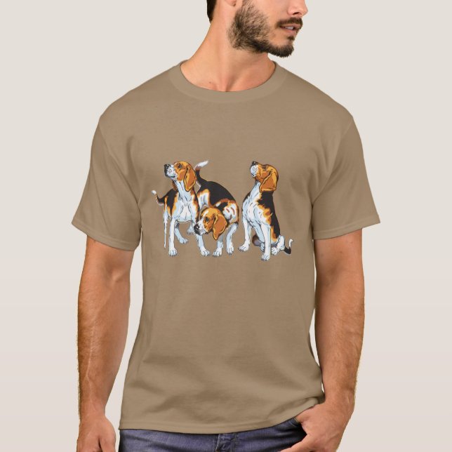 Beagle T-Shirt (Vorderseite)