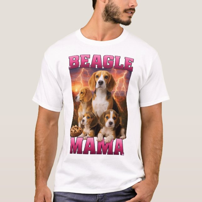 Beagle  T-Shirt (Vorderseite)