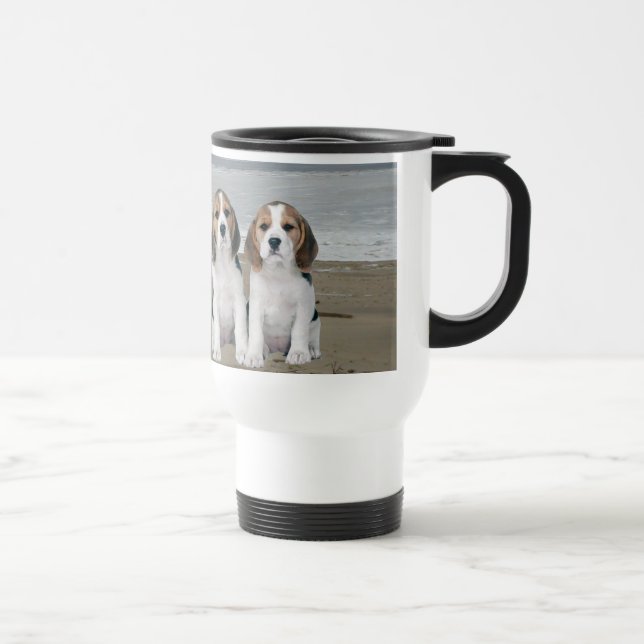 Beagle-Tasse Reisebecher (Rechts)