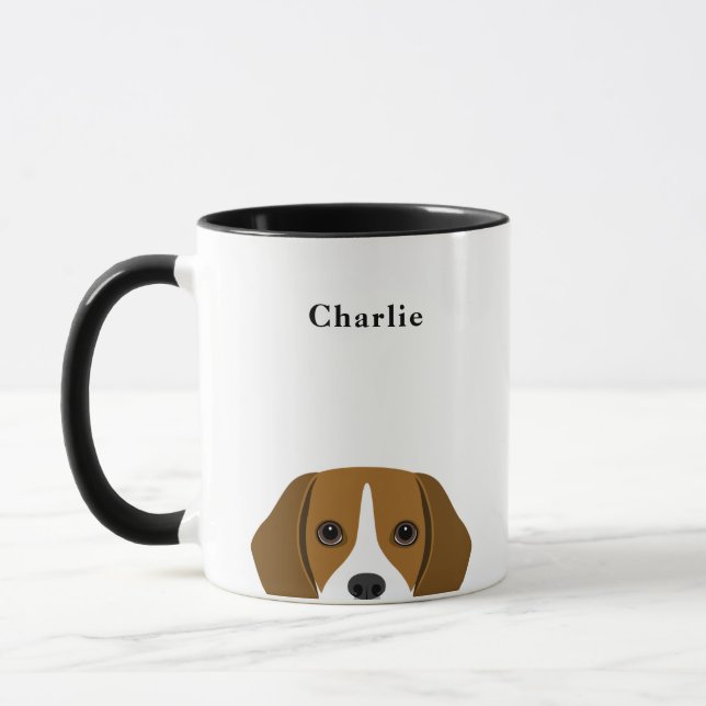 Beagle-Tassen Tasse (Links)
