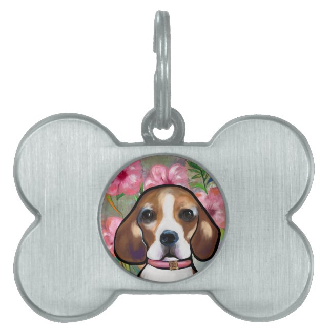 Beagle Tiermarke (Vorderseite)