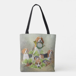 Beagle-Totbeutel Tasche