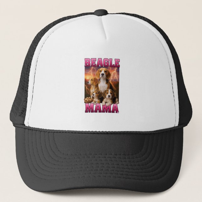 Beagle  truckerkappe (Vorderseite)