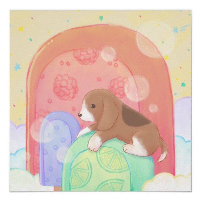 Beagle und Popsicles Poster (Vorderseite)