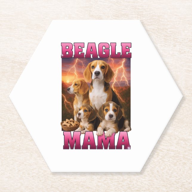 Beagle Untersetzer (Vorderseite)
