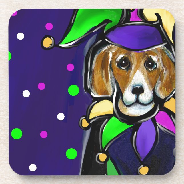 BEAGLE UNTERSETZER (Vorderseite)