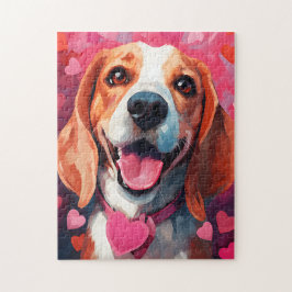 Beagle Valentinstag