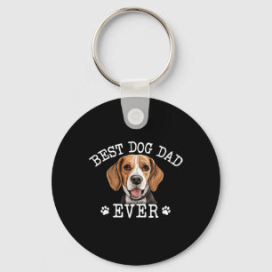Beagle Vater Vathers Day Vintag Ever Dog Lover Schlüsselanhänger