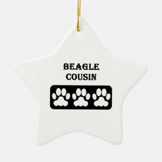 Beagle-Verwandter Keramik Ornament