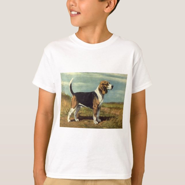 BEAGLE VINTAGER KinderT - Shirt (Vorderseite)